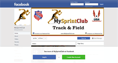 Desktop Screenshot of mysprintclub.com