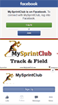 Mobile Screenshot of mysprintclub.com